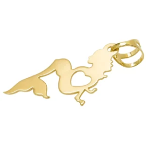 پلاک مینیمال طرح پری دریایی